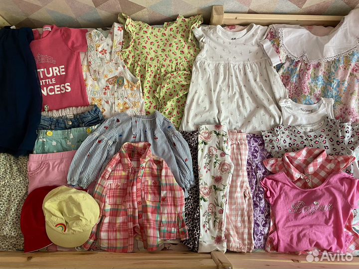 Пакет фирменных летних вещей для девочки