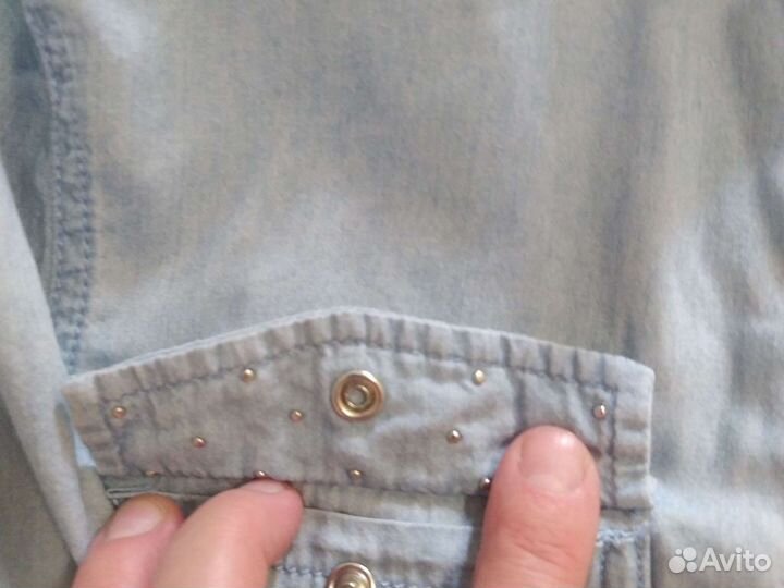 Джинсовая (облегченная) рубашка Acoola 164