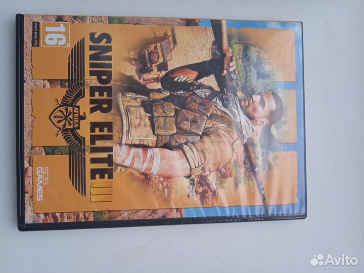 Компьютерная игра диск sniper elite 3