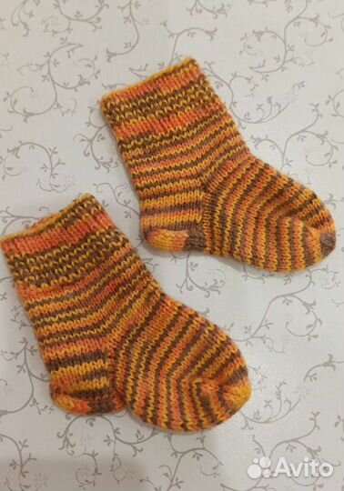 Носки вязаные детские