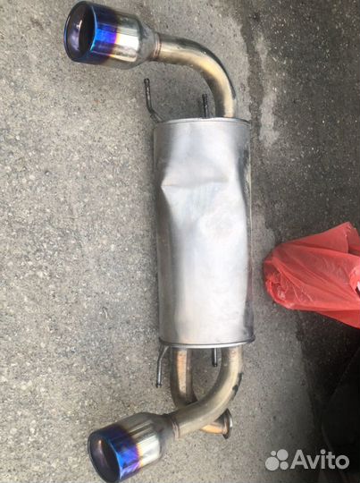 Глушитель subaru brz syms racing