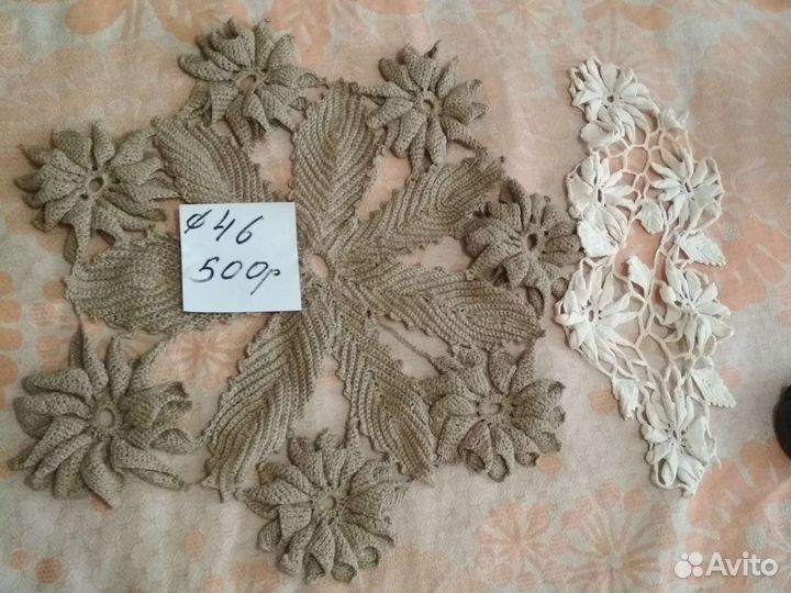 Салфетки вязаные крючком цена разная и льняные сал