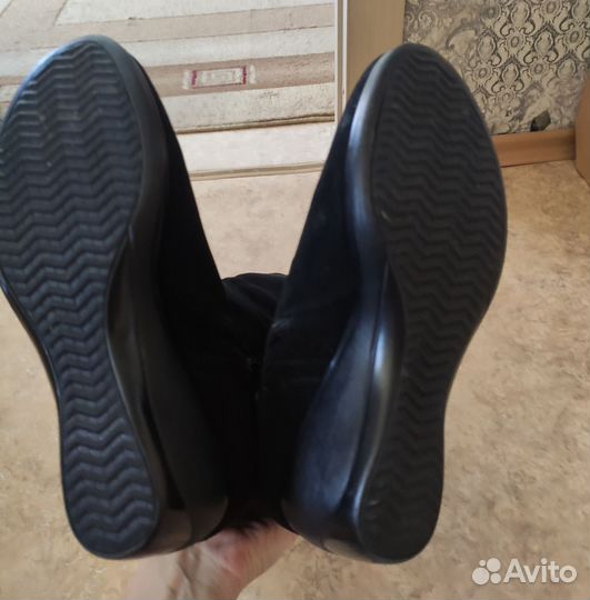 Сапоги женские зимние 37 размер бу