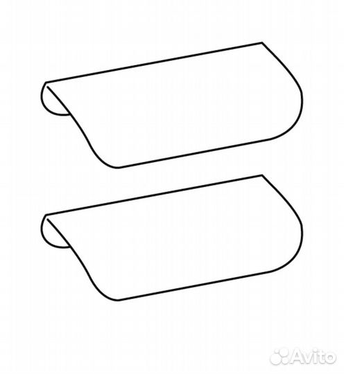 Ручки мебельные IKEA бильсбру новые 12 см