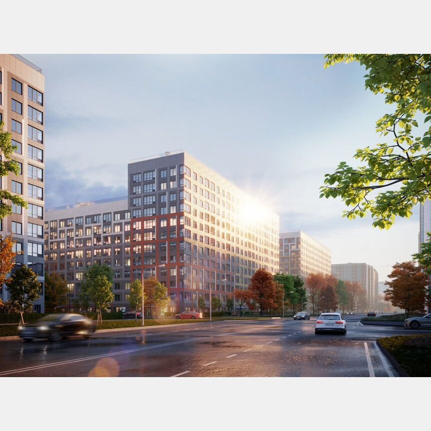 1-к. квартира, 39,8 м², 3/12 эт.