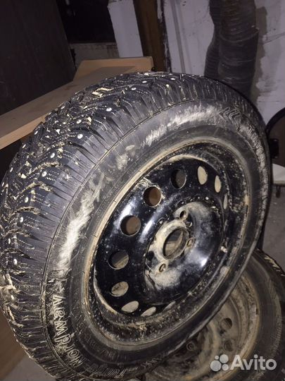 Колеса в сборе r15 зимние 4 на 114.3