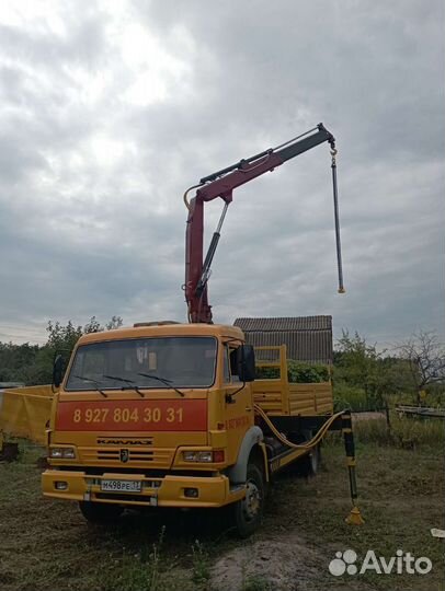 Услуги крана манипулятора