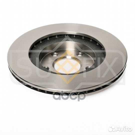 Диск тормозной (296x24) (296x24) перед прав/лев