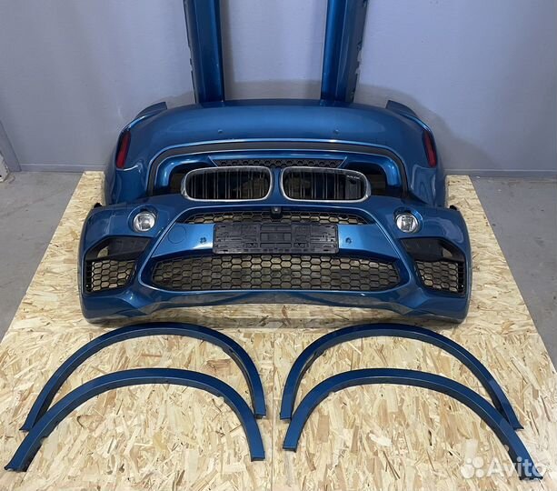 BMW X6 F16 X6M F86 обвес в круг м пакет