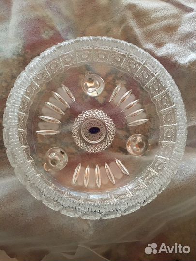 Ваза для фруктов,снежинка