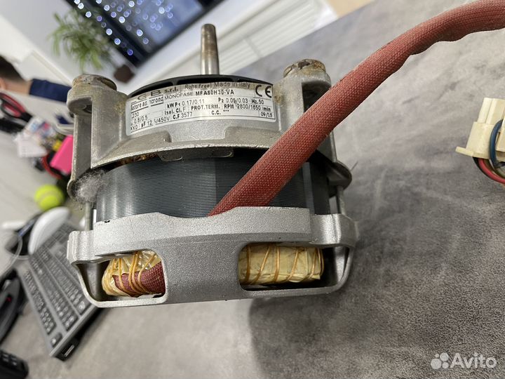 Двигатель LGB MFA80H30-VA для печи WLBake Vortmax