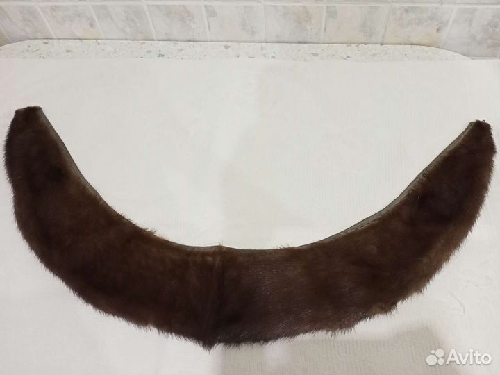 Воротник из норки