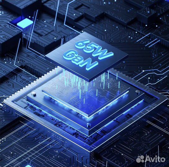 Зарядное устройство Rocoren 65w GaN (Новое)