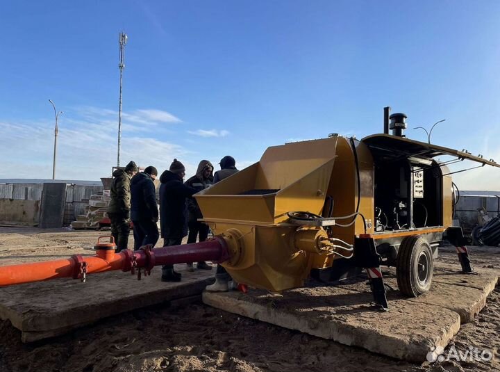 Бетононасос стационарный 40 кубов