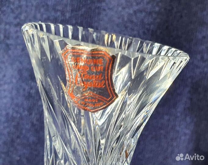 Вазочки хрустальные. Польша