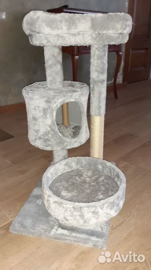 Домик для кошки новый, лежанка для крупной собаки