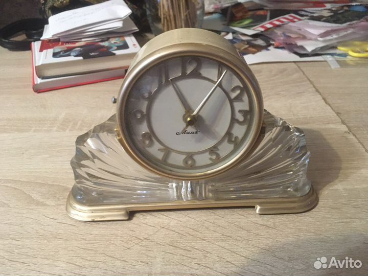 Настольные часы СССР маяк