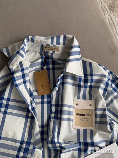 Рубашка Burberry оверсайз 42/50