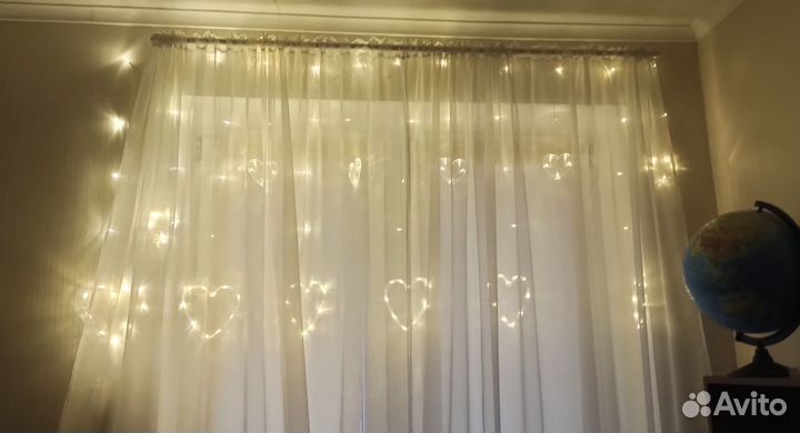 Гирлянда штора
