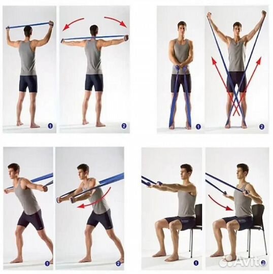 Ленточный эспандер из латекса