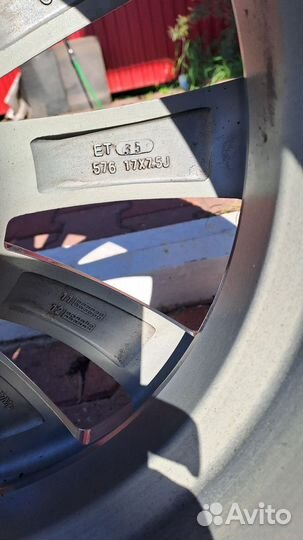 Литые диски на 17 в количестве 4-х штук