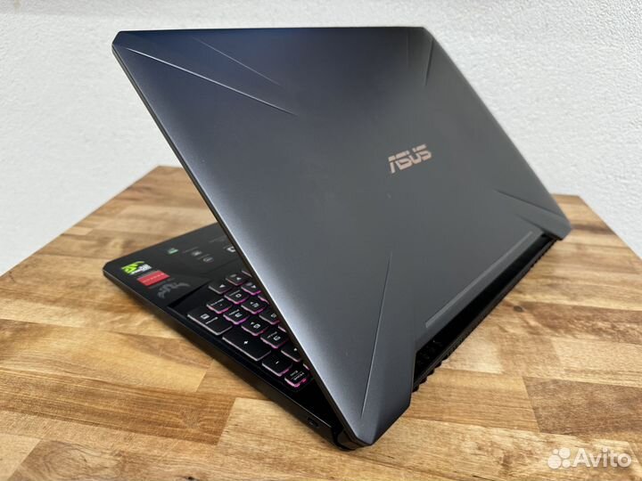 Монстр TUF Ryzen 5 8 ядер 12Gb GTX1650 SSD 512+HDD