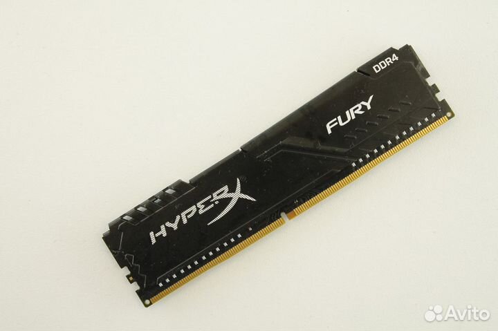 DDR4 8 GB 2400 MHz Kingston HyperX Fury Black