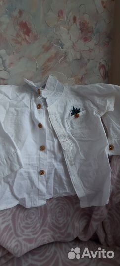 Рубашки на мальчика 80
