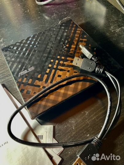 Оптический привод DVD-RW asus внешний, USB