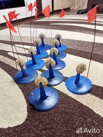 Жерлицы зимние оснащенные бу