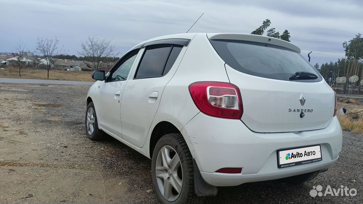 Renault Sandero 1.2 МТ, 2016, 155 584 км