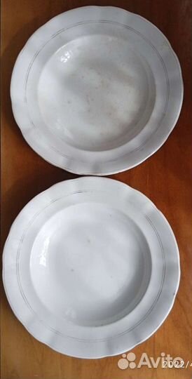 Тарелки суповые, Кузнецовский форфор