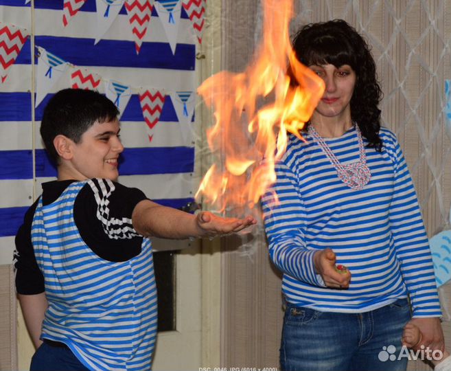 Шоу мыльных пузырей