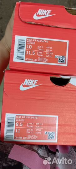 Кроссовки мужские Nike air Huarache 43 44 новые