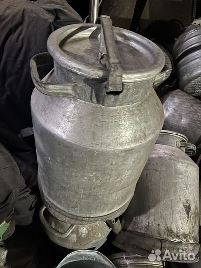 Фляга алюминиевая бу 40л