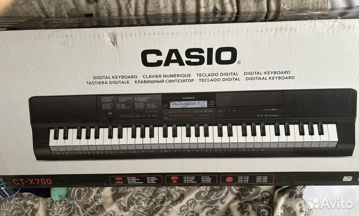 Синтезатор casio ct x700