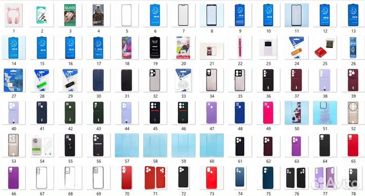 Чехлы, пленки, стекла, адаптеры и переходники