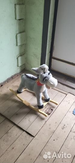 Качалка детская Ослик