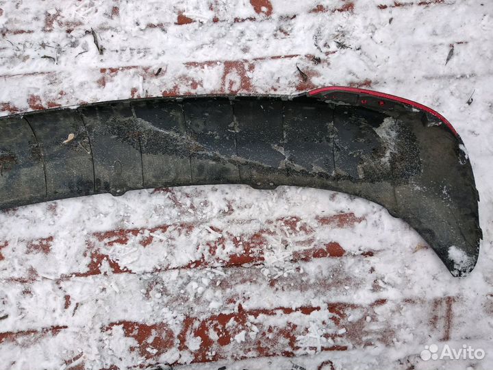 Юбка заднего бампера Kia Sorento 3