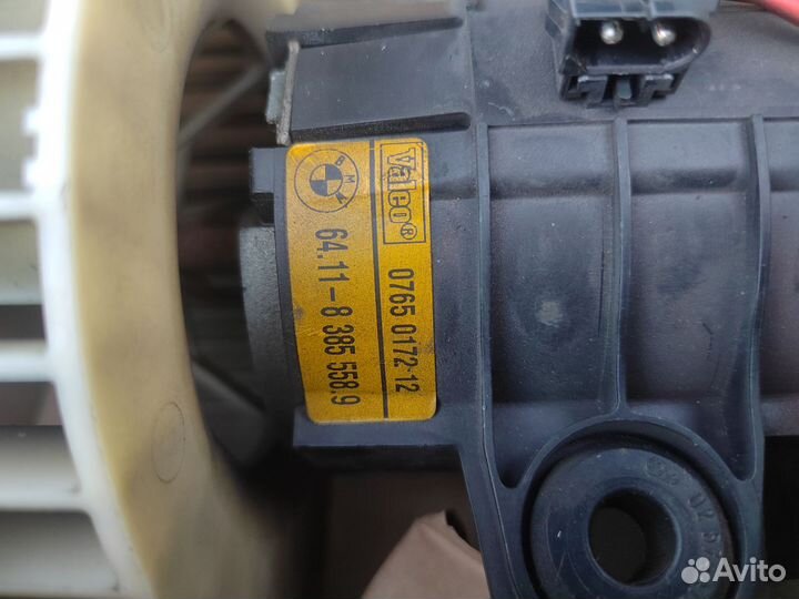 Моторчик печки бмв Х5 -53