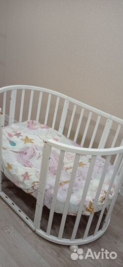 Детская кровать для новорожденных бу