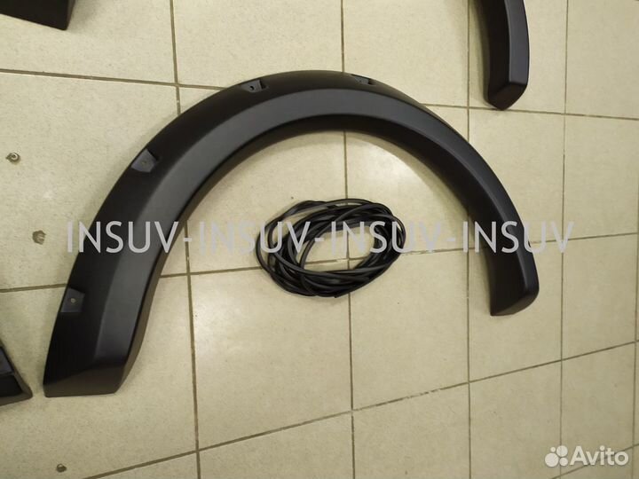 Силовые расширители арок lldpe Нива (станд. арки)