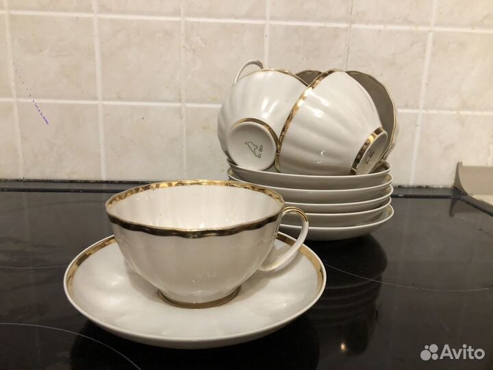 Чайный набор фарфор СССР