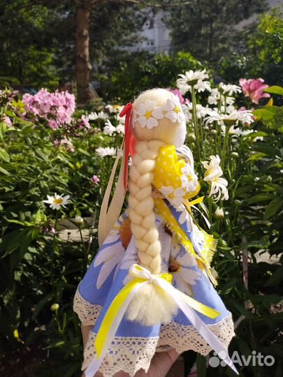 Обережная кукла - Ромашка славянская народная