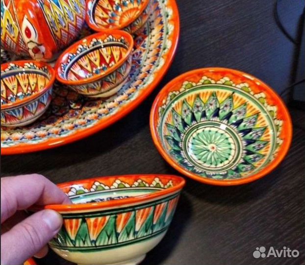 Узбекская посуда (керамика)