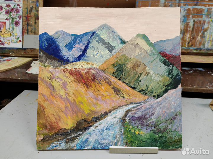 Картины маслом и акварель