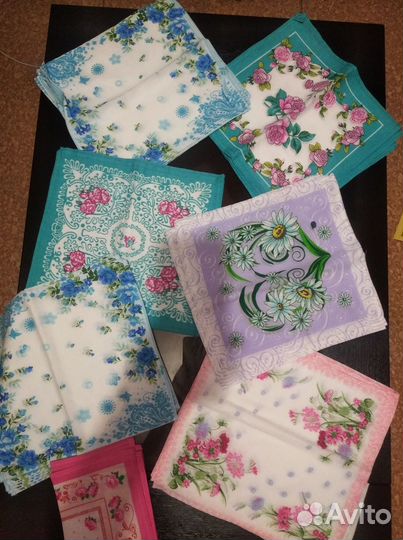 Платочки носовые (мужские/женские)