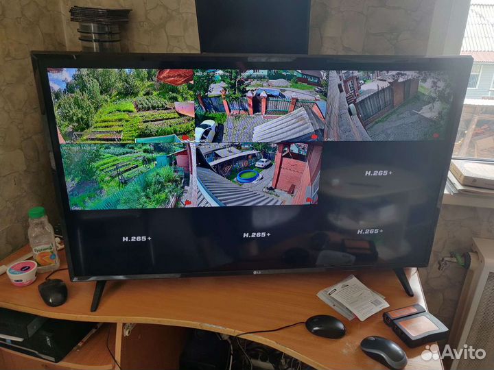 Установка камер видеонаблюдения камеры