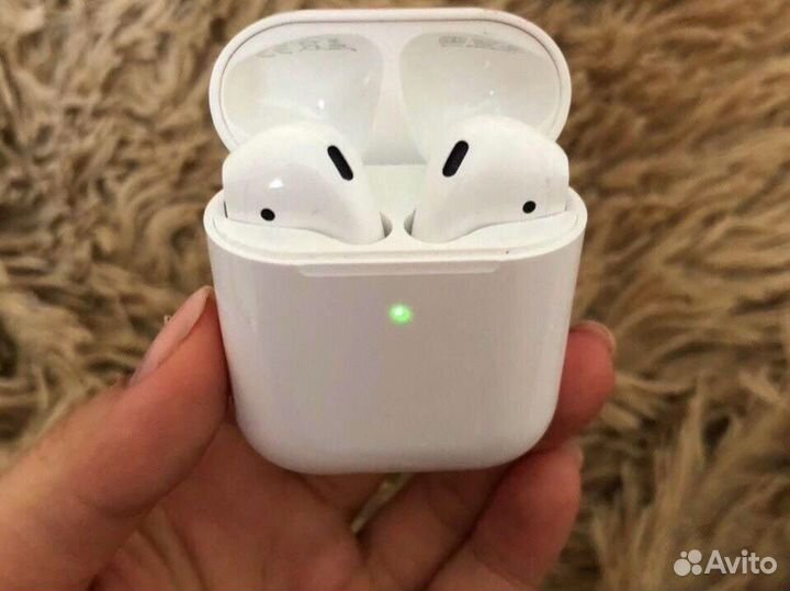 AirPods 2 Ростест,Оригинал, Беспроводная зарядка