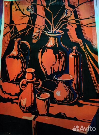 Интерьерная картина ручная работа